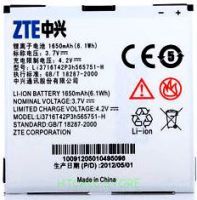 ZTE U885 (Li3716T42P3h565751) 1650mAh Li-ion, оригінал