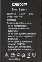 Dexp (Ixion W 5) 2500mAh Li-ion, оригінал