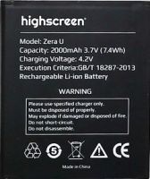 Highscreen (Zera U) 2000mAh Li-ion, оригінал