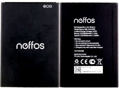 TP-Link Neffos A5 (NBL-45A3000) 3000mAh Li-ion, оригінал