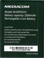 Mediacom (M-BATG551) 2500mAh Li-ion, оригінал