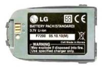 LG F7200 (SBPL0077601) 1000mAh Li-ion, оригінал