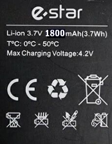 eStar (Rock) 1800mAh Li-ion оригінал