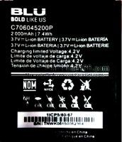Blu (C706045200P) 2000mAh Li-ion, оригінал