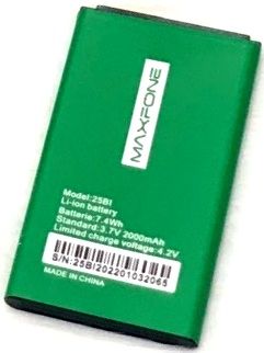 Maxfone Slim Metallic (V12) 2500mAh Li-ion оригінал