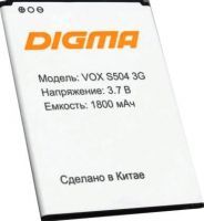 Digma (Vox S504) 1800mAh Li-ion, оригінал