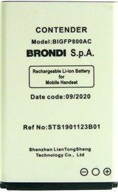 Brondi Contender (BIGFP800AC) 800mAh Li-ion оригінал
