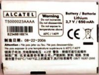 Alcatel ВІД С550 (T5000023AAAA) 650mAh Li-ion, оригінал