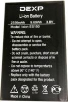 Dexp (Ixion ES150) 2550mAh Li-ion, оригінал