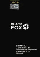 Black Fox (BMM 543D) 2000mAh Li-ion, оригінал