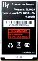 Fly DS129 (BL4039) 1800mAh Li-ion, оригінал