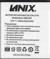 Lanix (S600-BAT) 2200mAh Li-ion, оригінал