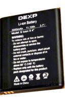 Dexp (Ixion X4) 3000mAh Li-ion, оригінал