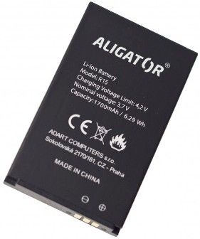 Aligator R15 (AR15BAL) 1700mah Li-ion, оригінал