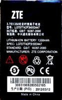 ZTE E850 (Li3707t42p3h553447) 1350mAh Li-ion, оригінал