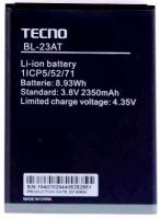 Tecno (BL-23AT) 2350mAh Li-ion, оригінал