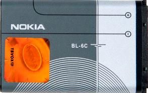 Nokia (BL-6C) 1150mAh Li-ion, оригінал