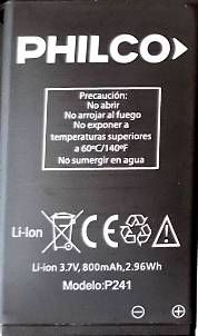 Philco (PCE01) 600mAh Li-ion оригінал