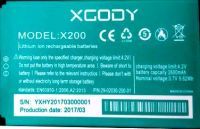 Xgody X200 (A0200) 2600mAh Li-ion, оригінал