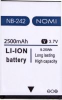 Nomi i242 (NB-242) 2500mAh Li-ion, оригінал