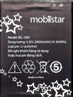 Mobiistar Lai Zumbo S (BL-280) 2800mAh Li-polymer, оригінал