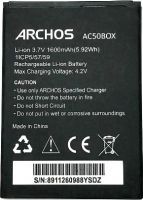 Archos 50b Oxygen (AC50BOX) 1600mAh Li-ion, оригінал