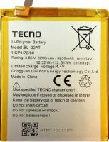 Tecno Camon CX Air (BL-32AT) 3250mAh Li-polymer, оригінал