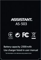 Assistant (AS-503) 2500mAh Li-ion, оригінал