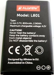 Allview (L801) 800mAh Li-ion, оригінал