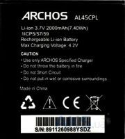 Archos 45c Platinum (AL45CPL) 2000mAh Li-ion, оригінал