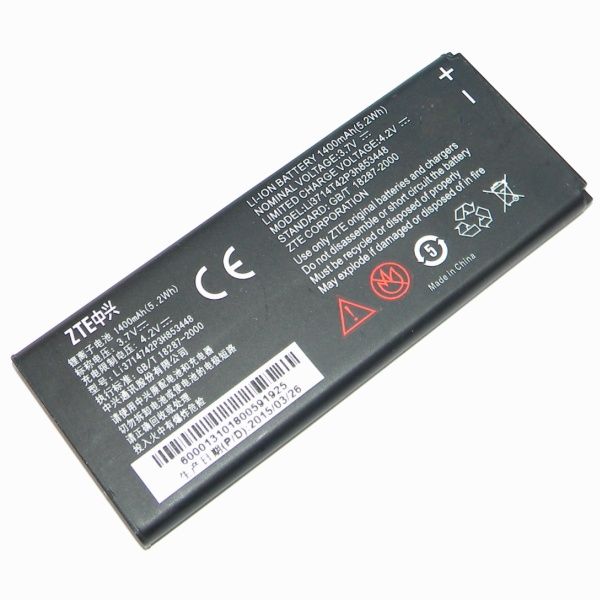 ZTE V960 (Li3714t42p3h853448) 1400mAh Li-ion, оригінал