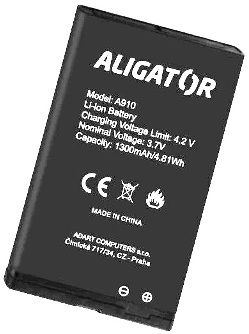 Aligator (A910) 1300mAh Li-ion оригінал