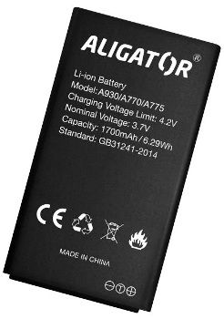 Aligator (A930) 1700mAh Li-ion оригінал