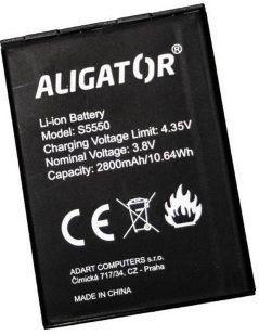 Aligator (S5550) 2800mAh Li-ion оригінал