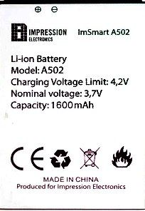 Impression (A502) 1600mAh Li-ion, оригінал