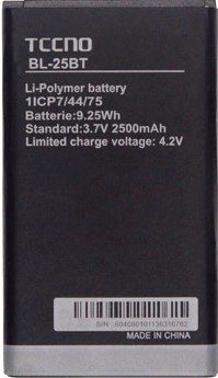Tecno T528 (BL-25BT) 2500mAh Li-ion оригінал