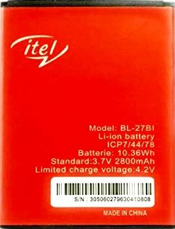 Itel S41 (BL-27BI) 2800mAh Li-ion, оригінал