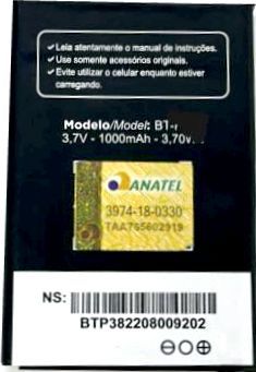 Positivo P41 (BT-41) 1000mAh Li-ion оригінал