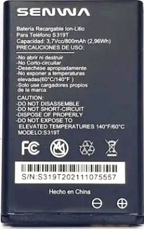 Senwa (Fusion S319T) 800mAh Li-ion оригінал