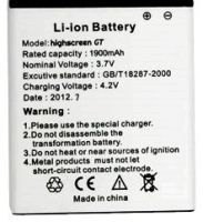 Highscreen (Alpha GT) 1900mAh Li-ion, оригінал