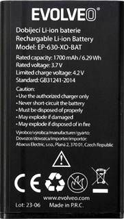 Evolveo EP630 (EP-630-XO-BAT) 1700mAh Li-ion оригінал