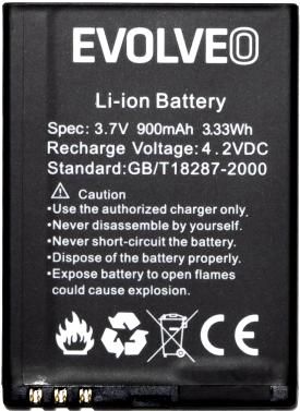 Evolveo EP550 (EP-550-BAT) 900mAh Li-ion оригінал