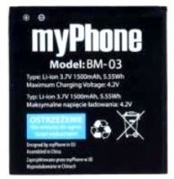MyPhone Funky (BM-03) 1500mAh Li-ion, оригінал