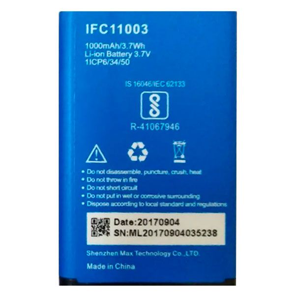 InFocus F110 (IFC11003) 1000mAh Li-ion, оригінал