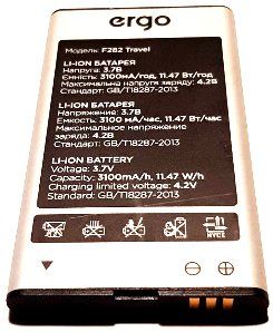 Ergo (F282 Travel) 3100mAh Li-ion, оригинал