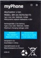 MyPhone Go (BM-34) 1900mAh Li-ion, оригінал