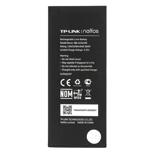 TP-Link (Neffos C5) 2200mAh Li-ion, оригінал