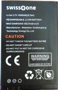 Swisstone (SC 560) 1000mAh Li-ion, оригінал