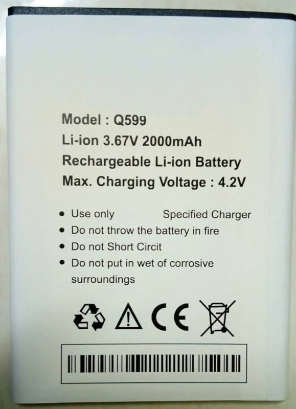 Celkon (Q599) 2000mAh Li-ion, оригінал