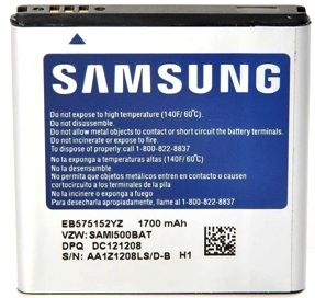 Samsung Galaxy S SCH-i500 (EB575152YZ) 1500mAh Li-ion, оригинал